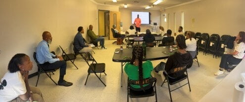 Participants gathered for a Share Life Gifts career symposium session